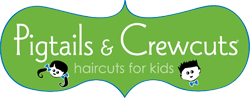 Pigtails and Crewcuts logo